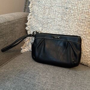 Coach Leather Wristlet